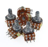 Potentiomètre simple/double HXSchip WH148 réglable 10k variateur 220V 0.5W