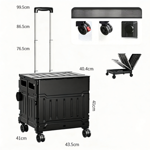 Chariot <span class=keywords><strong>de</strong></span> <span class=keywords><strong>courses</strong></span> pliable durable et lavable et un chariot pliable simple pour la <span class=keywords><strong>livraison</strong></span> <span class=keywords><strong>à</strong></span> <span class=keywords><strong>domicile</strong></span> - Product Image 5