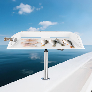 VINmounts Heavy Duty Marine Mount Bracket for Bait Board Cutting <b>Table</b> <b>BBQ</b> Grill Stable Support Corrosion Resistant Easy Install - Product Image 6
