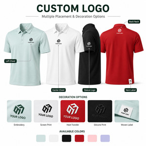 Camiseta Deportiva Personalizada para Hombre, 15% Elastano, 85% Nailon, Elástica en 4 Direcciones, Transpirable, de Secado Rápido, Uniforme de Golf, Color Menta - Product Image 2
