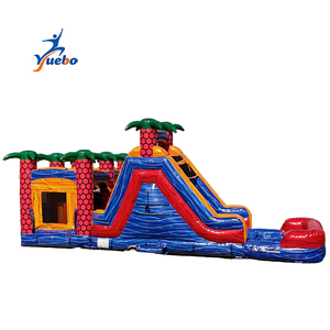 Grand parcours d'obstacles interactif <span class=keywords><strong>gonflable</strong></span> commercial à louer pour les fêtes, adapté aux enfants et aux adultes - Product Image 5