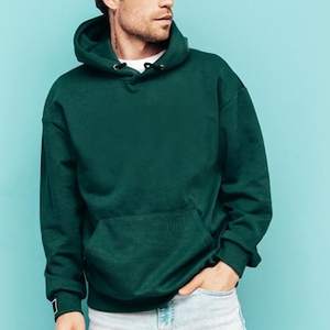 Hoodie Top Quality Heavyweight Cotton Black <b>White</b> Oversize Puff Print Men's Hoodies <b>Sweatshirts</b> Unisex Pullover Manufacture - Product Image 5