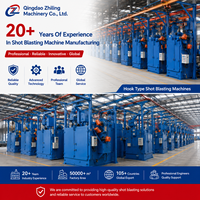 Machine de sablage à bande de treillis métallique certifiée CE Zhiling pour coffrage en aluminium