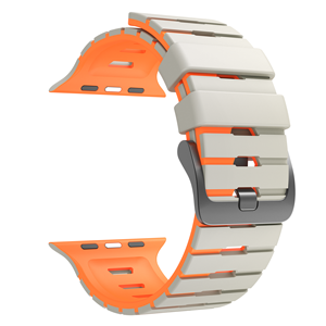 Correa Deportiva Compatible con <span class=keywords><strong>Apple</strong></span> <span class=keywords><strong>Watch</strong></span>, Correas de Repuesto de Silicona Suave para Relojes Serie 11/10/9/8 Ultra <span class=keywords><strong>SE</strong></span> para Mujeres y Hombres - Product Image 5