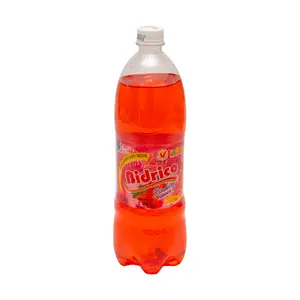 도매상 탄산 청량 음료 딸기 맛 1.25L 비드리코 브랜드 이소 할랄 핵프 음료 병에 포장