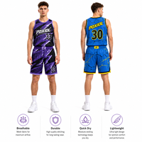 Uniforme de Baloncesto Personalizado OEM con Diseño Gráfico, Conjunto de Camiseta y Pantalones Cortos con Patrón Audaz, Tallas Grandes, para Clubes de Streetball, Entrenamiento y Competencia, 100%