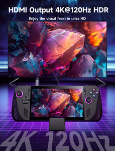 Station d'accueil JSAUX 6 en 1 ROG Ally X Accessoires Noir pour console de jeu - Product Image 4