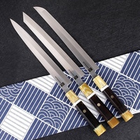 Couteau de cuisine japonais de haute qualité, divers styles, lame AUS-8, bois d'ébène chinois, finition miroir HD, couteau de chef, couteau à sushi, couteau à sashimi