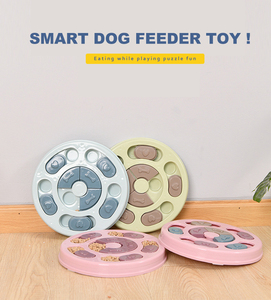 Produttore del commercio all'ingrosso rotondo zampa di figura di esagono di <span class=keywords><strong>dog</strong></span> smart alimentatore giocattolo - Product Image 4