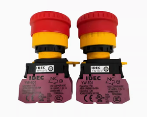 YW1B-V4E02R Yw1b V4e11r מתג עצירת חירום חיישן Plc בקר חשמלי אביזר ראש פטרייה כפתור לחיצה מתג Scram - Product Image 3