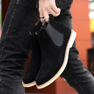 ¡Novedad de <span class=keywords><strong>2021</strong></span>! Botas <span class=keywords><strong>Chelsea</strong></span> para hombre, suela blanda, altura del tobillo, característica plana ultraligera para las estaciones de invierno y verano, venta al por mayor - Product Image 4