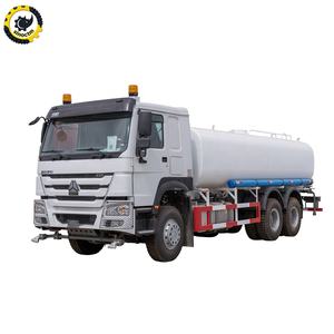 รถบรรทุกน้ำซิโนทรัค ฮาวโอ 371 แรงม้า 6x4 ยอดนิยม ความจุ <span class=keywords><strong>20</strong></span>,000 <span class=keywords><strong>ลิตร</strong></span> 25 ลูกบาศก์เมตร รถบรรทุกน้ำแบบสปริงเกอร์ - Product Image 3