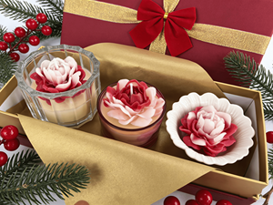 Mother's Day Floral Scented Candles Mixed Wax 20 40 Hours Burn Lavender Rose Scents for Gift Home Relaxation Decor - Product Image 6