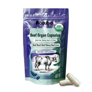 Capsules de foie et d'organes de boeuf Capsules de foie de boeuf Supplément d'organe de boeuf avec du foie Capsules de vitamine A - Product Image 4