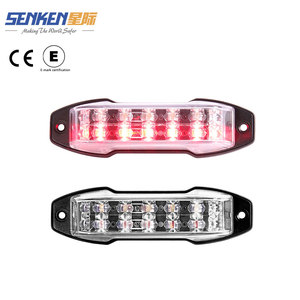 Feux stroboscopiques LED pour <span class=keywords><strong>ambulance</strong></span> Senken LTE-A25, 12 types, 180 degrés, ECE R65, double couleur, feux d'avertissement - Product Image 1