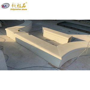 Nuevos Materiales de Construcción de Piedra, Banco Modular de Piedra Artificial XMS006, Hormigón de Alto Rendimiento para Parques y Plazas - Product Image 1
