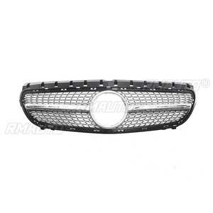 Bandes décoratives pour calandre de voiture, kit carrosserie de calandre de course, calandre avant pour Mercedes Benz Classe B W246 2015-2019 Extérieur - Product Image 4