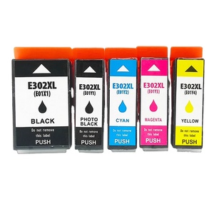 Prospect 302XL E-302 <span class=keywords><strong>Compatible</strong></span> pour <span class=keywords><strong>cartouche</strong></span> d'encre pour <span class=keywords><strong>Epson</strong></span> Expression Premium <span class=keywords><strong>XP</strong></span>-6000 jet d'encre couleur <span class=keywords><strong>XP</strong></span>-<span class=keywords><strong>6100</strong></span> pour impression Premium - Product Image 1