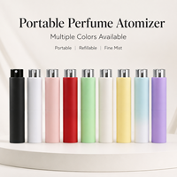 Atomiseur de parfum rechargeable OEM/ODM avec pompe à visser pour emballage cosmétique