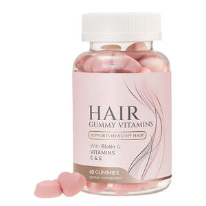 Vitamine per Capelli OEM <span class=keywords><strong>in</strong></span> Gommose per Donne, Miscela di Bellezza per Crescita dei Capelli e Unghie Più Forti, Biotina 5000mcg, Zinco, Vitamina C ed E, Vegano, Senza Glutine, <span class=keywords><strong>60</strong></span> Gommose - Product Image 3