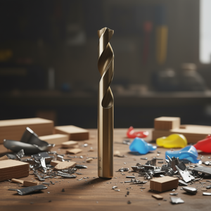 Broca helicoidal HSS de 27 mm y 162 mm de longitud para taladrar metal, madera y plástico - Product Image 3