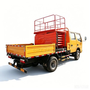 Camion plateforme élévatrice verticale compacte Dongfeng 8-10m - Product Image 4