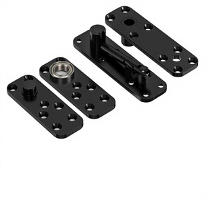 Bisagra pivotante invisible de acero moderna con rotación de 180 grados para puertas ocultas, estanterías y puertas secretas interiores - Product Image 4