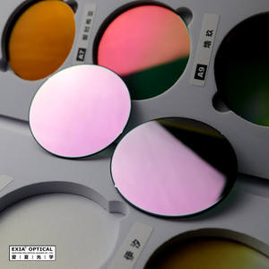 EXIA A4复古风格太阳镜镜片闪光灯涂层防反射UV400平板 - Product Image 3