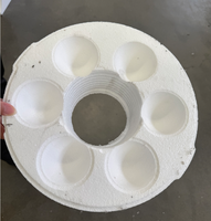 Rongchi RC1530 Router CNC de 4 Ejes para Espuma con Eje Rotatorio Independiente, Máquina de Tallado 3D para Moldes de Espuma Perdida EPS EVA