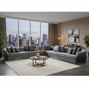 Ensemble de canapés d'angle-270*270cm-Nous expédions dans le monde entier-Toutes les couleurs sont possibles. - Product Image 3