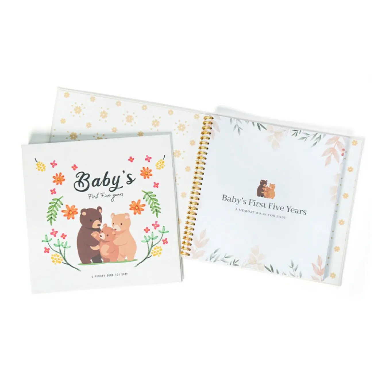 2024 Álbum de fotos personalizado Livro de impressão notebook Baby Memory Record diário infantil Gravidez Baby Journal Growth Memory Record