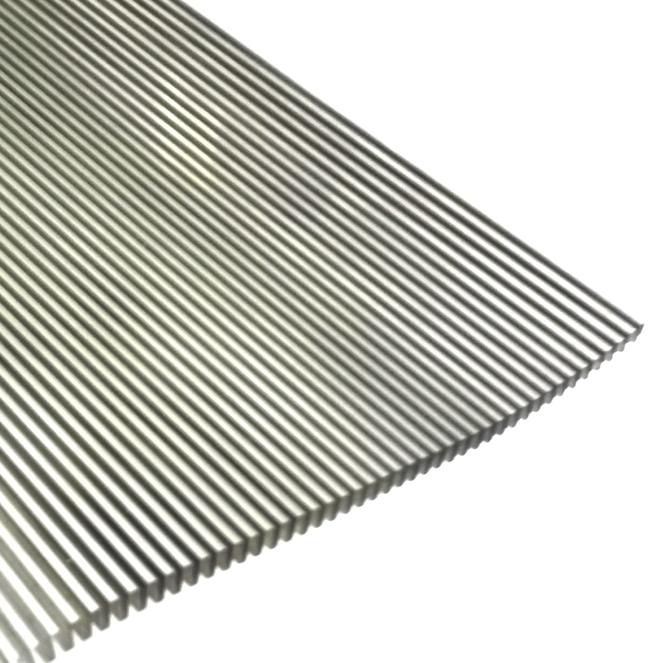 Stainless steel bending stamping corrugated plate precision metal stamping corrugated block