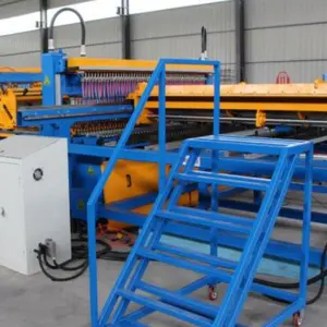 Voll automatische Crimp-Vibrations-Drahtgitter-Sieb maschine aus rostfreiem Stahl Halbautomat ische Crimp-Drahtgitter-Webmaschine