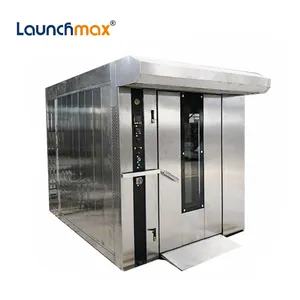Commercial 64 Trays Convection Rotary Oven Price Bakery Bread Rotary Oven