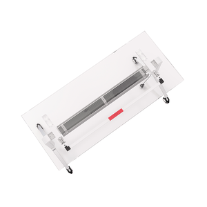 Table de conférence mobile en plastique, table de formation pliable avec roulettes, centre d'apprentissage personnalisé - Product Image 5