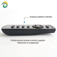 Control Remoto Universal Inteligente de 10 Botones, Color Negro, con Alcance de 8-18m para Lámparas, Aire Acondicionado, TV Box, Compatible con Personalización