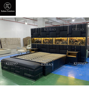 <span class=keywords><strong>Letto</strong></span> di lusso italiano fabbricazione di lusso set da camera da <span class=keywords><strong>letto</strong></span> imbottito alto <span class=keywords><strong>letto</strong></span> con luce Led nero <span class=keywords><strong>letto</strong></span> king Size <span class=keywords><strong>letto</strong></span> - Product Image 6