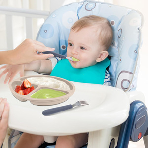 Juego <span class=keywords><strong>de</strong></span> <span class=keywords><strong>Cubiertos</strong></span> <span class=keywords><strong>para</strong></span> Niños con Mango <span class=keywords><strong>de</strong></span> Silicona, Acero Inoxidable 304, Utensilios <span class=keywords><strong>para</strong></span> Bebés, Cuchara y Tenedor, Libres <span class=keywords><strong>de</strong></span> BPA, Calidad Alimentaria - Product Image 4