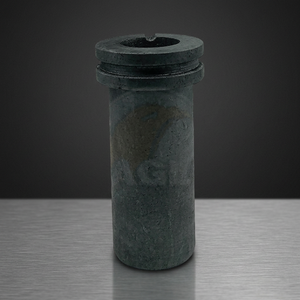 Kit de fournitures pour la fabrication de bijoux : Creusets cylindriques en graphite Eagle avec collier de remplacement 25.19CP200 pour la fusion de l'or et de l'argent, 0,460 kg - Product Image 3