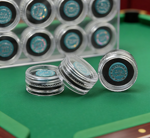 <span class=keywords><strong>SWPT</strong></span>-05 Super Zan Embout de queue de billard 8 couches souple/moyen/dur 14mm Accessoires de billard/snooker Vente en gros - Product Image 6
