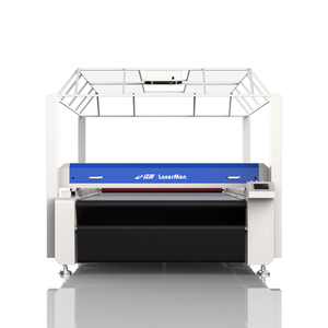 เครื่องตัดเลเซอร์ CNC รุ่น LaserMen-1825 พร้อมกล้อง CCD สำหรับวัสดุที่ไม่ใช่โลหะ เช่น ผ้า หนัง PU - Product Image 1