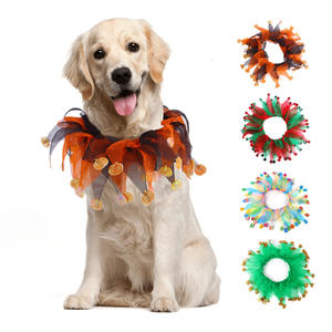 Fournitures pour animaux de compagnie en gros Pâques Noël <span class=keywords><strong>Clown</strong></span> Costume Collier Bavoir Collier pour animaux de compagnie Vacances décoratives pour chien - Product Image 2