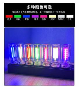 Luz Ambiental USB para Auto, con Atenuación Táctil, Bombilla LED Retro Edison, Luz de Energía Móvil, Luz Nocturna, Lámpara de Noche, Lámpara de Escritorio - Product Image 6