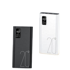 Commercio all'ingrosso della fabbrica 22.5W tipo C ricarica rapida Powerbank 20000mah Power Display ad alta capacità reale portatile 20000mah PD Power bank - Product Image 1