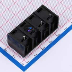 DBT50-11.11-4P-BK-P Barrier Terminal Block P=11.11mm Connector - Product Image 2