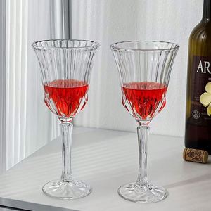 Copas de Cristal Transparentes Estilo Retro, Copas para Vino Blanco, Copas para Vino Tinto, Champán, Brandy y Shots - Product Image 4