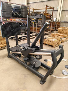 Équipement de <span class=keywords><strong>musculation</strong></span> commercial, machines à sélection de poids par broche, acier, exercices musculaires des jambes, presse à jambes assise, <span class=keywords><strong>machine</strong></span> à presse à jambes - Product Image 5