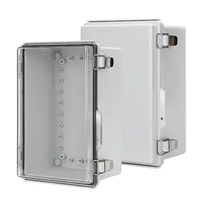 Outdoor Wall Mounted Electronics Control Box Casing OEM Custom IP66 IP67 Waterproof ABS Electrical Cable Junction Box Enclosures