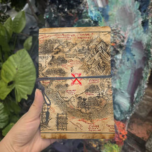 A6 blocco note adatto per gli <span class=keywords><strong>itinerari</strong></span> dei clienti degli agenti di viaggio dell'ufficio dettagli del volo <span class=keywords><strong>e</strong></span> prenotazioni di Hotel con <span class=keywords><strong>mappa</strong></span> del tesoro - Product Image 2