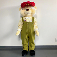 Costume de mascotte en mousse 3D personnalisé, garçons et filles africains de dessin animé, pour spectacles et accessoires de fête